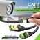 كابل إيثرنت خارجي من نوع GearIT Cat7 (150 قدم SFTP زوج ملتوي محمي برقائق معدنية، نحاس نقي، LLDPE، مقاوم للماء، دفن مباشر، تحت الأرض، مقاوم للأشعة فوق البنفسجية، POE، شبكة، LAN، إنترنت، Cat 7-150 قدم).