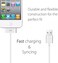 MIRAREED [Apple MFi Certified] 30-Pin to USB Cable for iPhone 4 Charging and Sync Data Connector Support for iPhone 4 4s, iPhone 3G 3GS, iPad 3 2 1,iPod Classic iPod Touch iPod Nano.