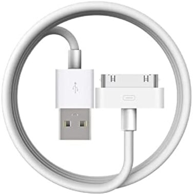 MIRAREED [Apple MFi Certified] 30-Pin to USB Cable for iPhone 4 Charging and Sync Data Connector Support for iPhone 4 4s, iPhone 3G 3GS, iPad 3 2 1,iPod Classic iPod Touch iPod Nano.