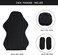 SARAFLORA Gaming Chair Covers Stretch Washable Computer Chair Slipcovers for Armchair, Swivel Chair, Gaming Chair,Computer boss Chair (Black, X-Large.