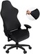 SARAFLORA Gaming Chair Covers Stretch Washable Computer Chair Slipcovers for Armchair, Swivel Chair, Gaming Chair,Computer boss Chair (Black, X-Large.