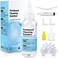 Wawocs Printhead Cleaning Kit Work for Epson HP Canon Brother Inkjet Printer Head Cleaning Kit, Printhead Cleaner Kit, Printer Cleaning Solution, Printer Nozzle Liquid, Printer Cleaner for Cleaning Pr