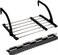 Candumy Portable Clothes Drying Rack for Balcony Railings Windowsill, Folding Towel Rack Indoor Outdoor Retractable Laundry Rack with Sock Clips for Drying Socks.