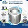 True Fresh Washing Machine Cleaner Tablets, 25 Solid Deep Cleaning Tablet, Finally Clean All Washer Machines Including HE Front Loader Top Load.