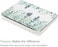 جراب iDonzon لجهاز MacBook Air 13 بوصة A1466 A1369 إصدار 2010-2017، غطاء صلب شفاف غير لامع بتأثير ثلاثي الأبعاد، غطاء لوحة مفاتيح فقط، متوافق مع الإصدارات الأقدم من Mac Air 13.3 بوصة - نباتات خضراء.