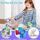 TEUVO Pet Care Play Set Doctor Kit for Kids, 16 Pcs Doctor Pretend Play Vet Dog Grooming Toys Puppy Dog Carrier Feeding Dog Backpack Gifts for Girls Boys 3-7 Years Old.