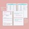 Nokingo Budget Planner - Monthly Finance Organizer with Expense Tracker Notebook to Manage Your Money Effectively, Undated Finance Planner/Account Book, Start Anytime, 1 Year Use, A5, Rose.