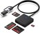 BENFEI Memory Card Reader, 4in1 USB USB-C to SD Micro SD MS CF Card Reader Adapter.