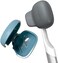 Haven Toothbrush Case - Fits Most ElectricManual Toothbrushes - Travel Size, 2 Pack (BlueCharcoal Gray.