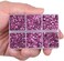 LPBeads 6400 Pieces Hotfix Rhinestones Pink Flat Back 5 Mixed Sizes Crystal Round Glass Gems with Tweezers and Picking Rhinestones Pen.