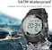 Beeasy Men Digital Sports Watch,Waterproof Watch with Stopwatch Countdown Timer Alarm Function Dual Time Rubber Strap Wrist Watch for Men/Student.