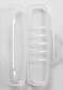 RADIUS Toothbrush Big Brush with Replaceable Brush Head BPA Free ADA Accepted - Right Hand - Marble Brush with Clear Case.