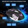 Laelr Half Hand Gaming Keyboard and Mouse Combo 35 Keys PUBG Wired Mechanical RGB LED Backlit Half Keyboard with Wrist Rest Wired Gaming Mouse Converter for Android IOS, Not support IOS 13. 4 and abov