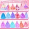 PURPERCAT 150 Pack Doll Closet Wardrobe Set Contain 19 Pack Complete Clothes and 131 Pieces Doll Accessories - Wardrobe, Shoes, Necklace, Bags and More for 11. 5 Inch Doll.