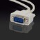 YOUCHENG 30cm DB9 Y Splitter Cable DB9 9 Pin 1 Male to 2 Female Rs232 Serial Splitter Adapter Straight-Through Cable YOUCHENG for Connect Various Serial Interface Devices.