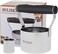 HULISEN 3&rdquo; Biscuit Cutter, Stainless Steel Round Cookies Cutter with Soft Grip Handle.