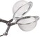 JEXCULL Snap Ball Tea Strainer, 3 Pack Premium Stainless Steel Tea Strainer with Handle for Loose Leaf Tea Fine Mesh Tea Balls Filter Infusers (Small.