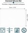 Gartful Oversize Transparent Silicone Mat, Countertop Protector, 27. 6x 19. 7 inches Silicone Sheet for Crafts Resin Jewelry Casting Mat Pad Nonstick Table Placemat.