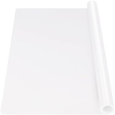 Gartful Oversize Transparent Silicone Mat, Countertop Protector, 27. 6x 19. 7 inches Silicone Sheet for Crafts Resin Jewelry Casting Mat Pad Nonstick Table Placemat.