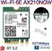 REKONG Wi-Fi 6E AX210NGW Wireless WiFi Card BT5. 2 M. 2 2230 Tri-Band Expands WiFi to 6GHz 160MHz 802. 11ax ac MU-MIMO AX210 AX5400Mbps wifi 6E Network Card Better AX200NGW for PC Laptops Only for Win