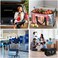 BALEINE 4-Pack Oversized Moving Bags with Reinforced Handles, Heavy-Duty Storage Tote for Clothes, Moving Supplies (Clear, 4-Pack.
