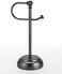 SunnyPoint Heavy Weight Classic Decorative Metal Fingertip Towel Holder Stand for Bathroom, Kitchen, Vanity and Countertops. (Black Nickel, 13. 375" x 5. 5 x 6. 75 INCH.