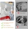 AIEVE 4 Pack Stand Mixer Attachment Holders Compatible with Kitchenaid Mixer Accessories,Flex Edge Beater, Flat Beater, Dough Hooks and Wire Whip Organizer.