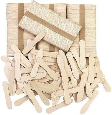 CZWESTC Wooden Ice Cream Spoons, Mini Disposable Tasting Spoons Wooden, Small Dessert Spoons, Mini Spoons for Crafts, Tasting, Sampling (3 Inch(500.