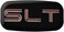 CDD 2X SLT Cab Emblems 3D Sticker Nameplate Letter Logo Roof Pillar Replacement for 02-07 Yukon Suburban Sierra 03 06 (Chrome/Red.