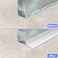 KAYLEINSTER 39Inch Shower Threshold Water Dam Barrier,Shower Dam Water Stopper for Frameless Shower Door Bottom,Silicone Sink Splash Guard for Kitchen Bathroom,Corner Shower Water Guard for Bathtub(Tr