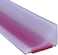 KAYLEINSTER 39Inch Shower Threshold Water Dam Barrier,Shower Dam Water Stopper for Frameless Shower Door Bottom,Silicone Sink Splash Guard for Kitchen Bathroom,Corner Shower Water Guard for Bathtub(Tr