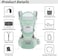 YSSKTC Baby Carrier Ergonomic Infant Carrier with Hip Seat Kangaroo Bag Soft Baby Carrier Newborn to Toddler 7-45lbs Front and Back Baby Holder Carrier for Men/Women Dad Mom.