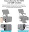 مشبك كابل HDMI من SMALLRIG ومشبك كابل USB-C لحامل كاميرا Canon R5 و R6 - 2981.