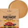 Baker's Signature [220 Liners] Heavy Duty 8 Inch Parchment Rounds Paper Baking SheetsPrecut Silicone CoatedUnbleached &ndash; Will Not Curl or Burn &ndash; Non-ToxicComes in Convenient Packaging.