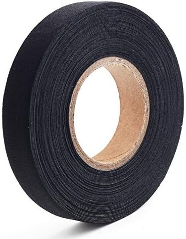 LLPT Wetsuit Repair Tape Iron On 0. 8&rdquo; x 16. 5 Ft Seam Sealing Patch Waterproof for Neoprene Wetsuit Drysuit Fishing Suits Industrial Standard Carrier Material Color Black(IR865.