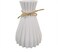 Houkiper Plastic vase, Vases for Flowers Ceramic Look Unbreakable Home Decoration Vase European Wedding for Home Decor, Living Room, Table, Home, Office Black, Cannot Fill Water.