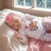 JIZHI Lifelike Reborn Baby Dolls - 17-Inch Baby Soft Body Realistic-Newborn Baby Dolls Full Vinyl Body Poseable Real Life Baby Dolls Girl with Feeding Kit Gift Box for Kids Age 3.