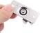 KAFENDA 90 Degree Right Angle Door Lock Buckle Safety Door Lock Bolt, Stainless Steel Door Latch for Wooden Fences, Doors, Windows, Safety Sliding Door Latch&hellip; (Silver.