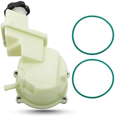 RANSOTO 603-939 Power Steering Pump Fluid Reservoir Compatible with 2011-2014 Dodge Challenger Charger ChrysIer 300 5. 7L 3. 6L V6 V8 Replaces 68059524AK 68059525AK 68059643AK.