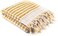 Kalkedon Towels Organic Turkish Cotton Hand for BathroomOversized - 17 x 35 InchesLarge Soft Plush Fluffy Highly Absorbent for Kitchen, Hand and Face (Mustard, Hand Towel.