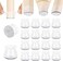 aneaseit 2" Large High Clear Chair Leg Covers, Felt Bottom Silicone Furniture Foot Protector Pads, 16 Pcs Free Moving Table Leg Covers, Stool Leg Protectors Caps to Prevent Floor Scratches and Reduce