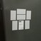 LLPT Business Card Magnets 200 Packs Easy Peel Stick Thick with Self Adhesive Promotion Magnetic Sheet for Business Marketing Card Teaching Schedule Photo Wall(BCM200.