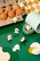 Kitan Club Hamster 'N Egg Plastic Toy - Blind Box Includes 1 of 6 Collectable Figurines - Fun, Versatile Decoration - Authentic Japanese Design - Made from Durable Plastic.