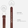 Baojulong 6pcs Men's Gift Set With Box Brown Leather Belt Wallet Watch Glasses Keychain Ballpoint Pen Birthday Valentine Christmas Gifts for Men.