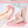 BESKAR XL Large Foot Scrubber Mat for Use in Shower - Shower Foot Cleaner to Eliminate Calluses Dead Skin, Foot Massager Mat for MenWomen to Soothe Achy Feet, Non Slip Suction Cups.
