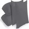 Niagara Sleep Solution 4 Pack Waterproof Pillow Protectors Standard Grey 20x26 Inches Smooth Zipper Premium Encasement Covers Quiet Cases Set 100% Liquid Protection.
