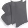 Niagara Sleep Solution 4 Pack Waterproof Pillow Protectors Standard Grey 20x26 Inches Smooth Zipper Premium Encasement Covers Quiet Cases Set 100% Liquid Protection.
