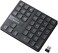 SurnQiee Wireless Numeric Keypad, 2. 4G Rechargeable Number Pad 35-Keys for Efficient Data Input.
