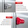 E-cowlboy Door Hinge Cover Trim Exterior Accessories Decoration for 2018-2023 Jeep Wrangler JL JLU Sport Sahara Freedom Rubicon Unlimited Gladiator JT 2-Door4-Door (Red 8PCS.
