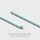 UPPERCASE Designs NimbleSleeve Premium Silicone Case Holder Protective Cover Sleeve Compatible with iPad Apple Pencil Pro and 2nd Generation Only (Mint.